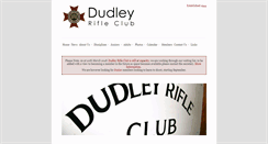 Desktop Screenshot of dudleyrifleclub.co.uk