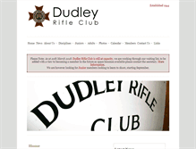 Tablet Screenshot of dudleyrifleclub.co.uk